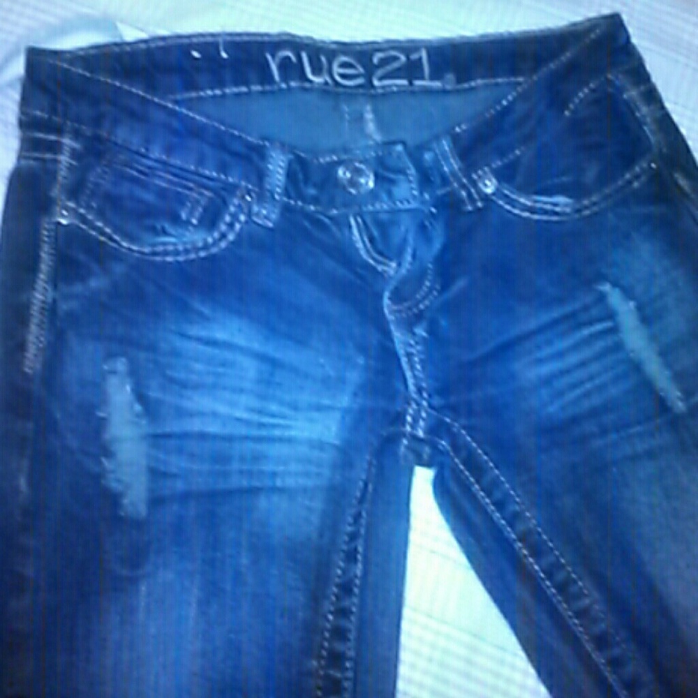 Rue 21 cropped jeans
